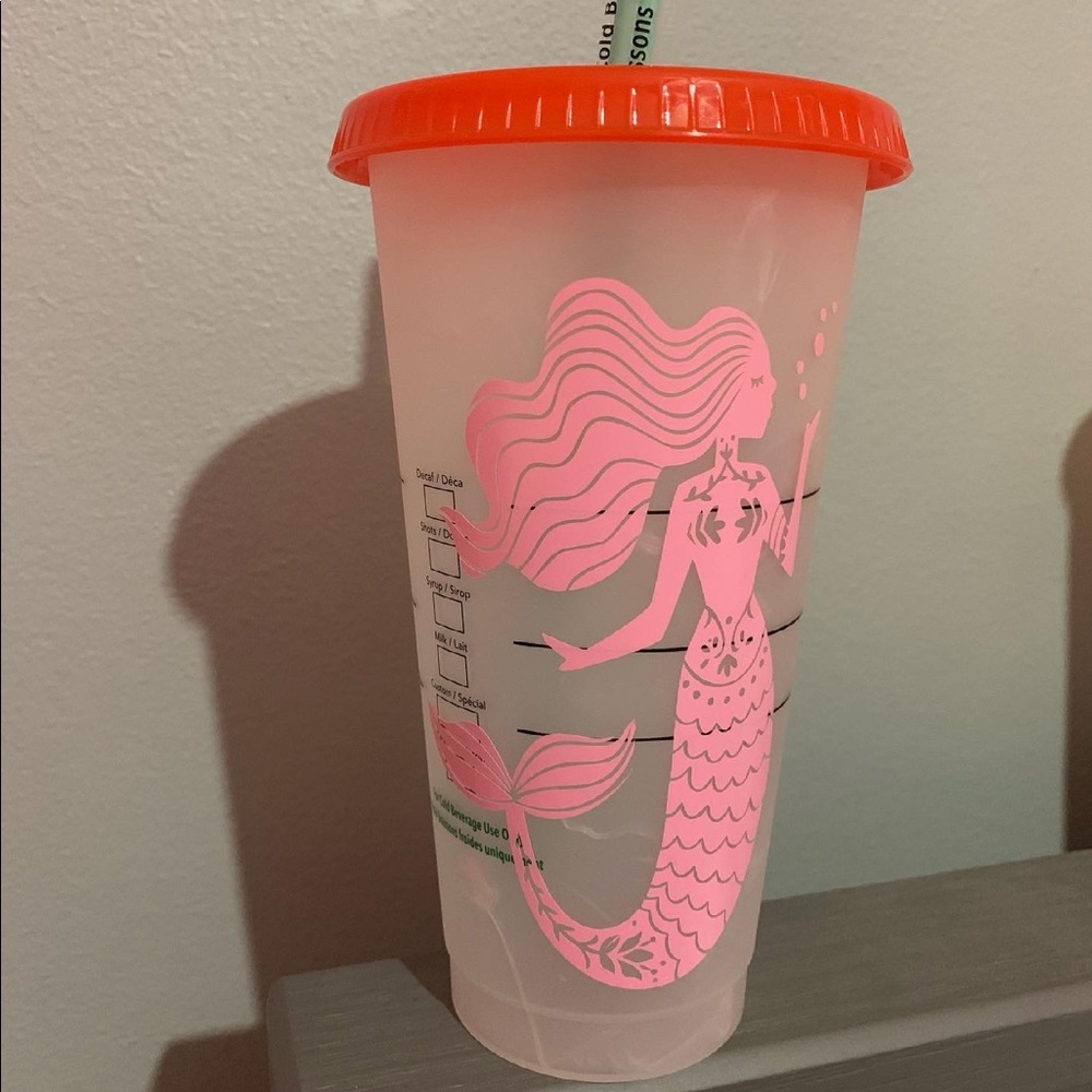 2021 starbucks marble color changing cup